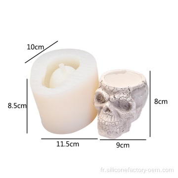 I Skull Candle Moule Silicone en gros